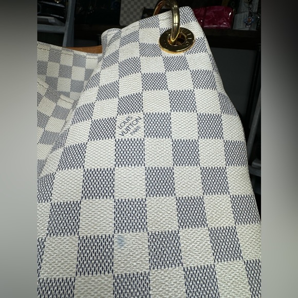 AUTHENTIC Louis Vuitton Damier Azure Artsy GM - Picture 15 of 16